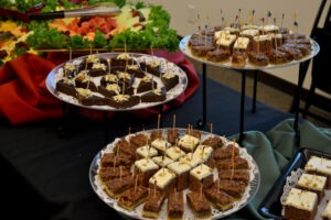 Josh Balmadrid/Courier Pasadena City College I-8 Food Services catering for the Black Student Alliance Mixer meeting on Thursday, January 30, 2014. Not only does I-8 cater for meetings they also prepare fresh ready-to-eat meals daily for the school cafeteria, The Piazza feeding roughly 27,000 staff and students.